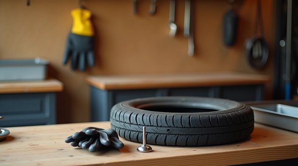 Réparation pneu crevé : service rapide et fiable à domicile